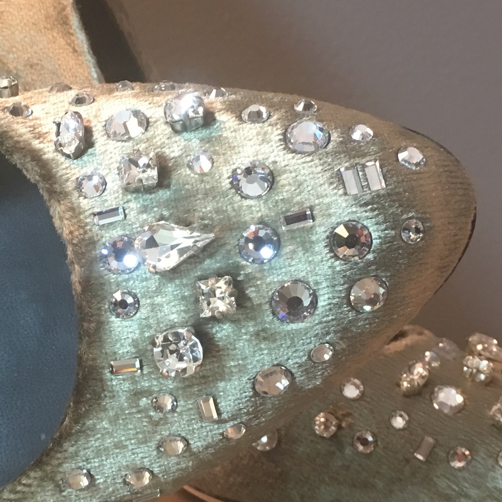 Giuseppe ZANOTTI Jewelled Stiletto Pumps NIB! 8.5 $825 VIDEO! Verdiana Bisonte - Picture 12 of 16